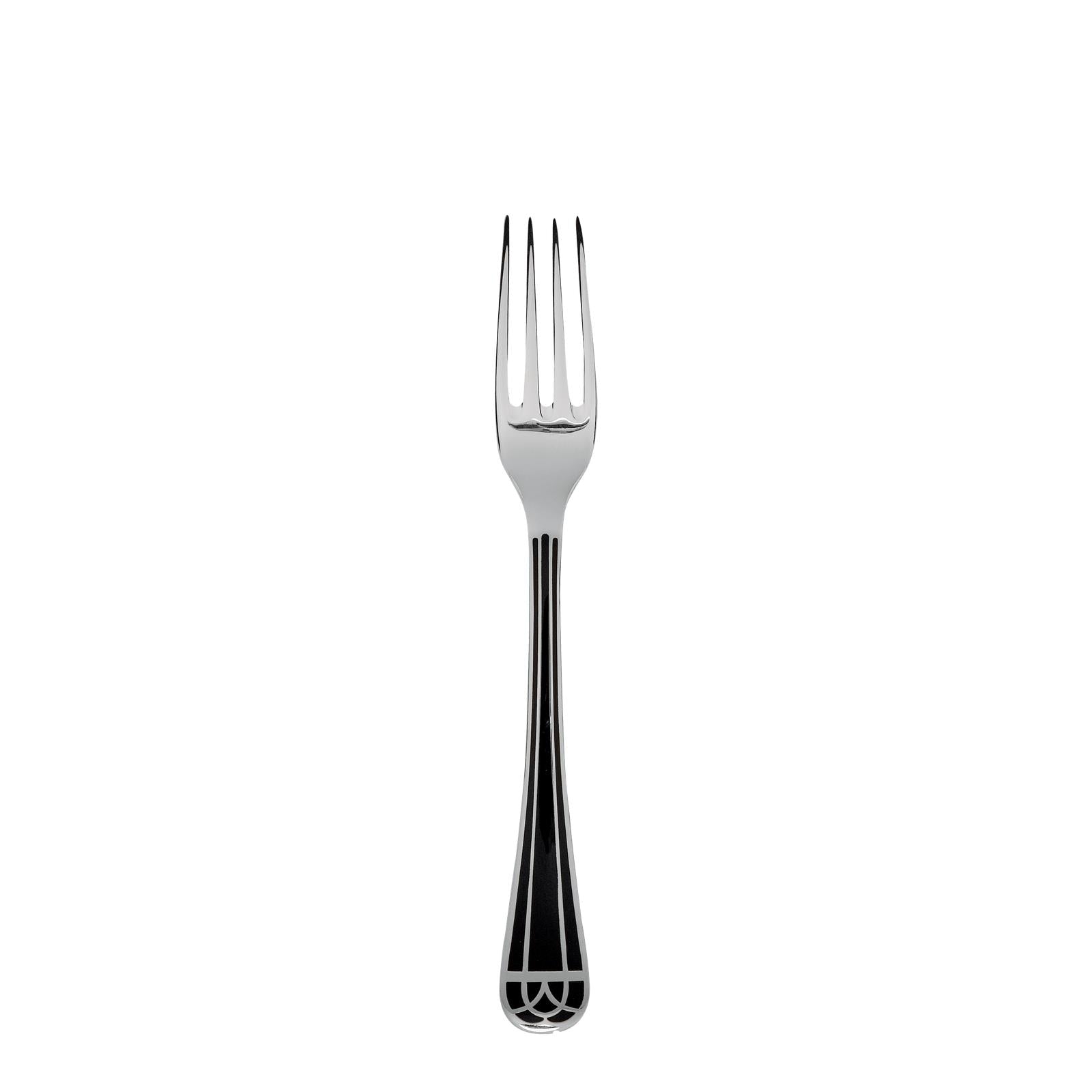 Christofle Talisman Silver Plated Dinner Fork Black