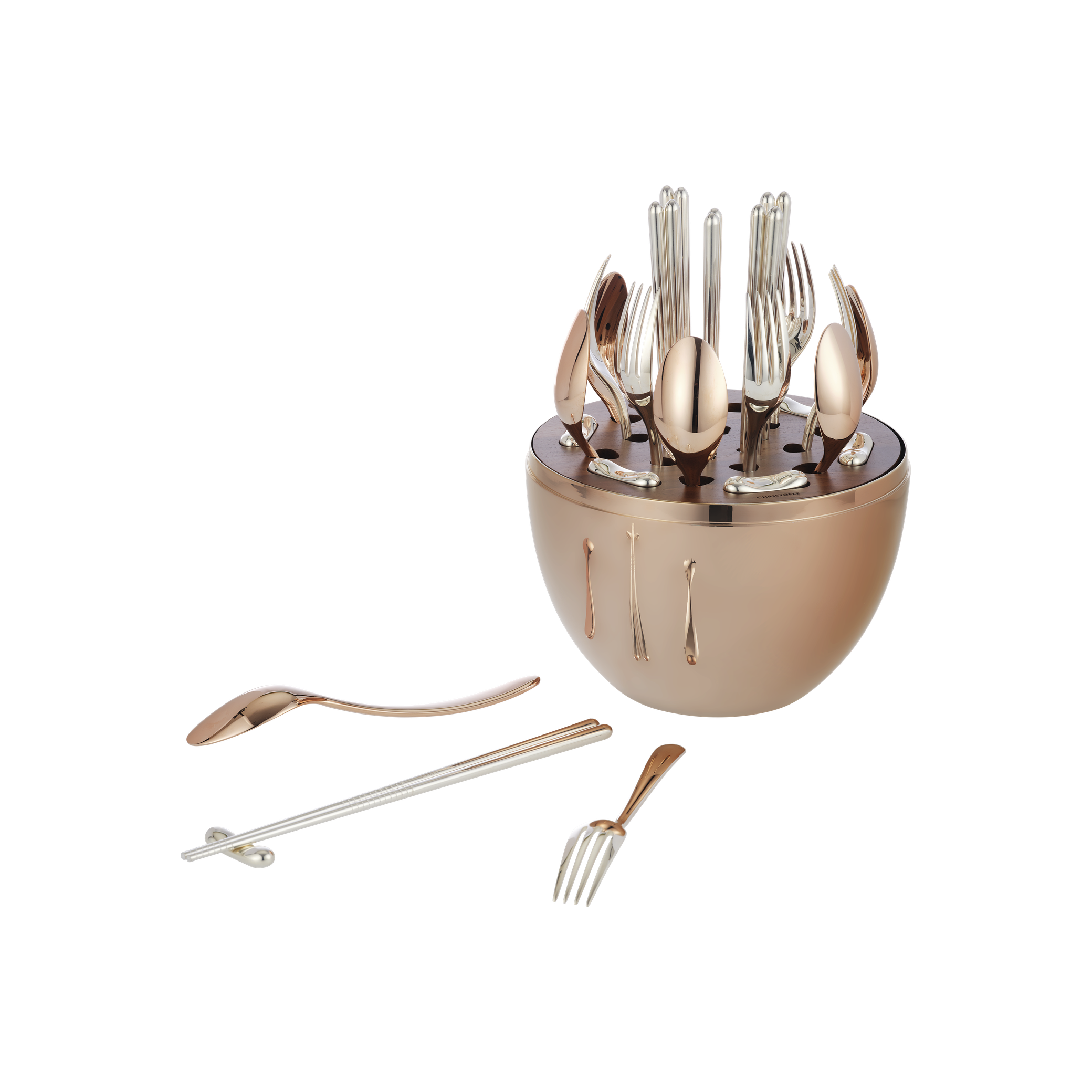 Christofle Mood Asia 24-Piece Flatware Set