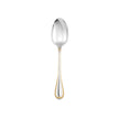 Christofle Malmaison Silver Plated Gold Accents Tablespoon