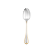 Christofle Malmaison Silver Plated Gold Accents Tablespoon