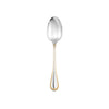 Christofle Malmaison Silver Plated Gold Accents Tablespoon