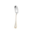 Christofle Malmaison Silver Plated Gold Accents Tablespoon