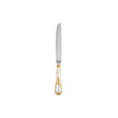 Christofle Marly Silver Plated Gold Accents Dessert Knife
