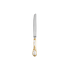 Christofle Marly Silver Plated Gold Accents Dessert Knife