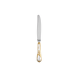 Christofle Marly Silver Plated Gold Accents Dessert Knife