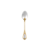 Christofle Marly Silver Plated Gold Accents Dessert Spoon