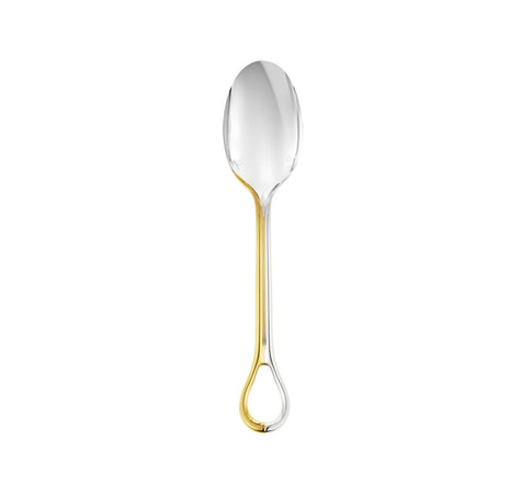 Christofle Carrousel Partially Gilded Silver-Plated Tablespoon