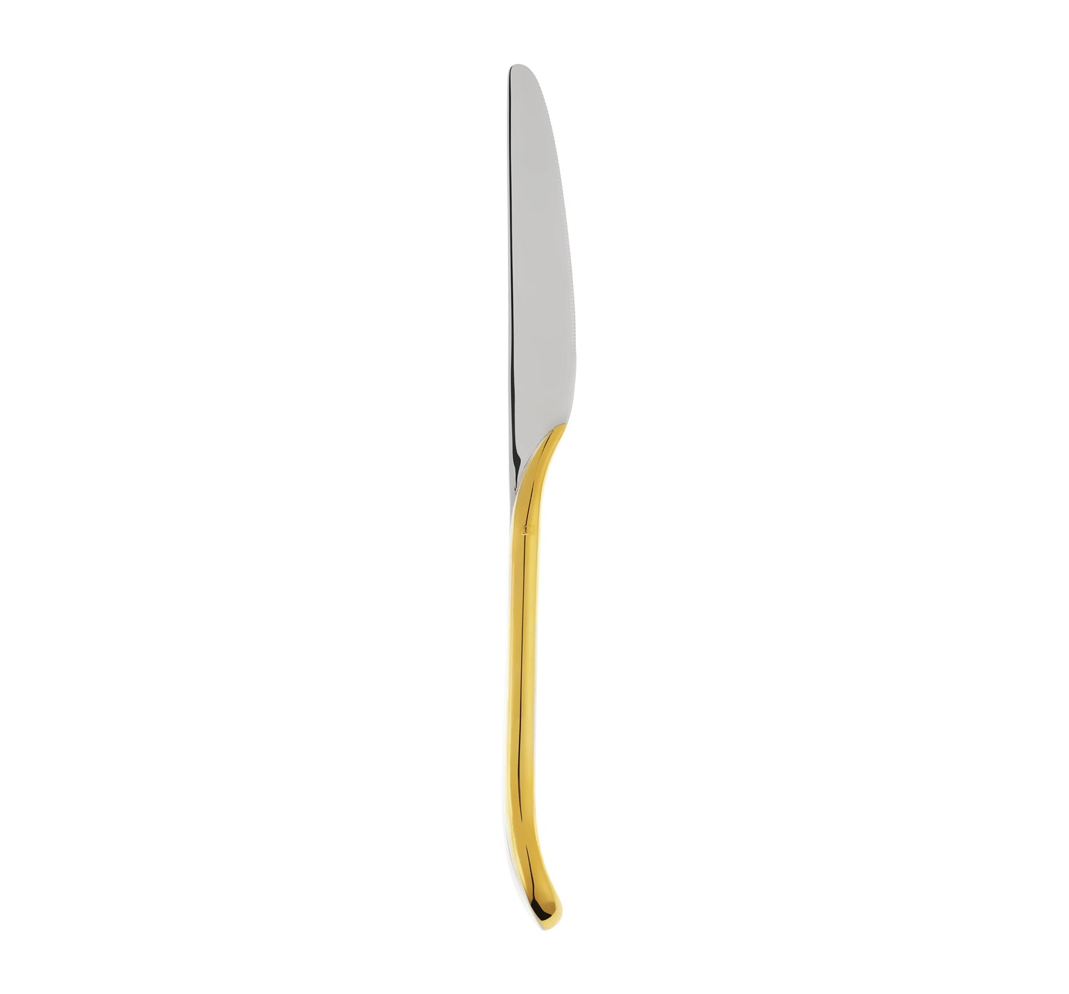 Christofle Carrousel Partially Gilded Silver-Plated Dinner Knife