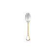 Christofle Carrousel Partially Gilded Silver-Plated Dessert Spoon