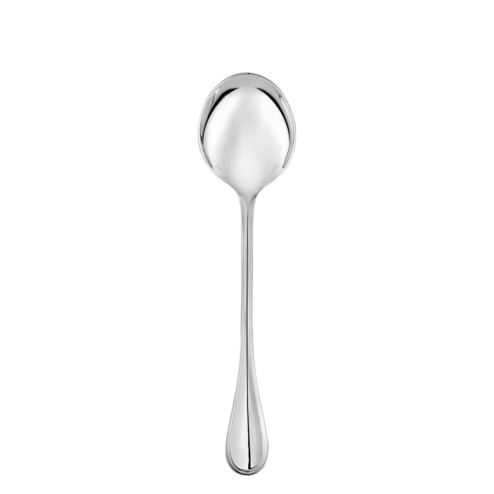 Christofle Albi Sterling Silver Salad Serving Spoon