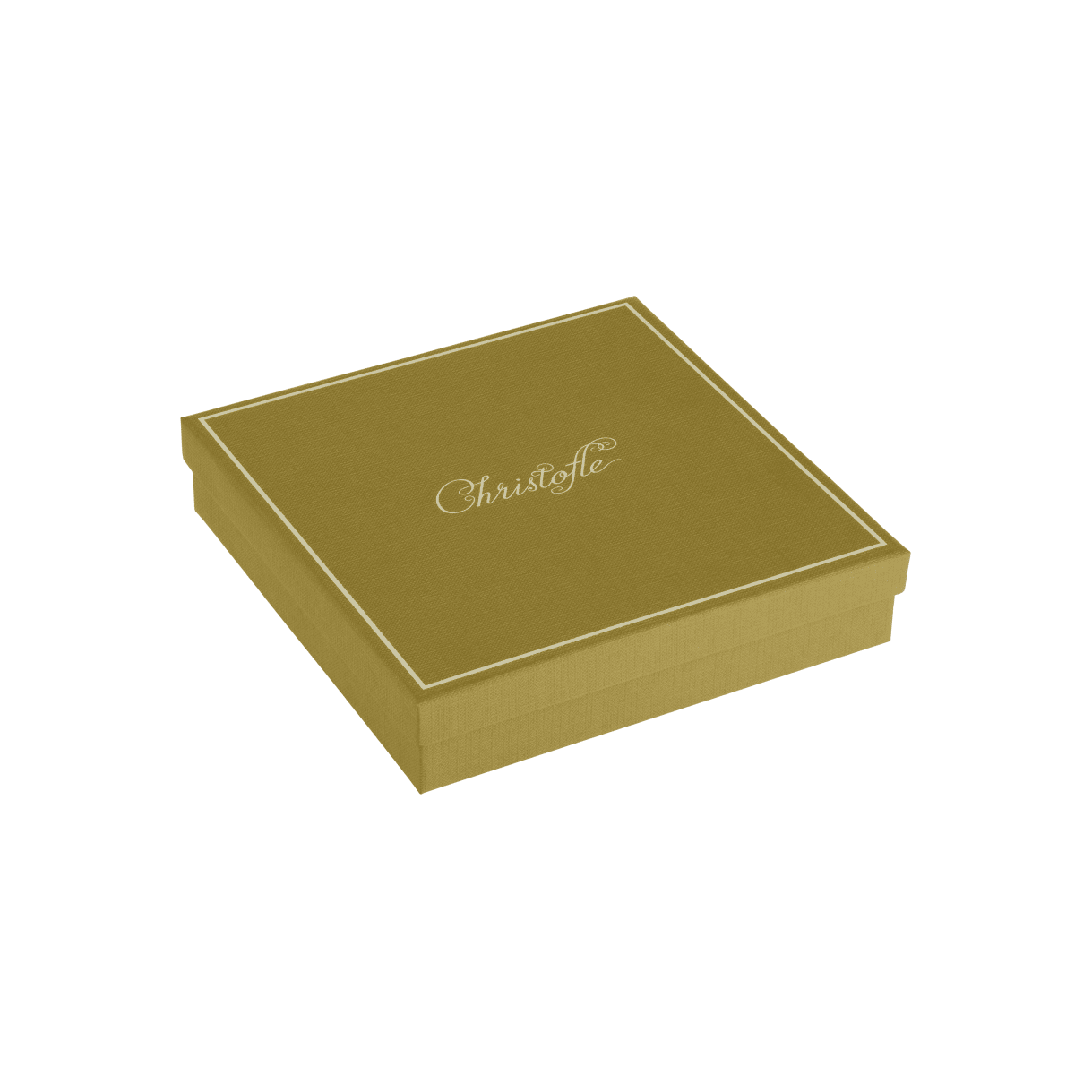 Christofle Graphik Silver-Plated Rectangular Tray