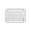 Christofle Graphik Silver-Plated Rectangular Tray