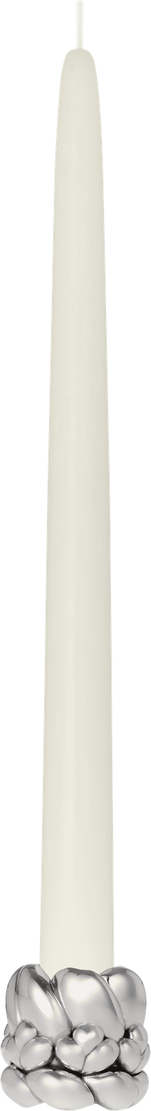 Christofle Babylone Silver-Plated Candle Holder / Odorless