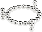 Christofle Perles Silver-Plated Candle Jewel Holder