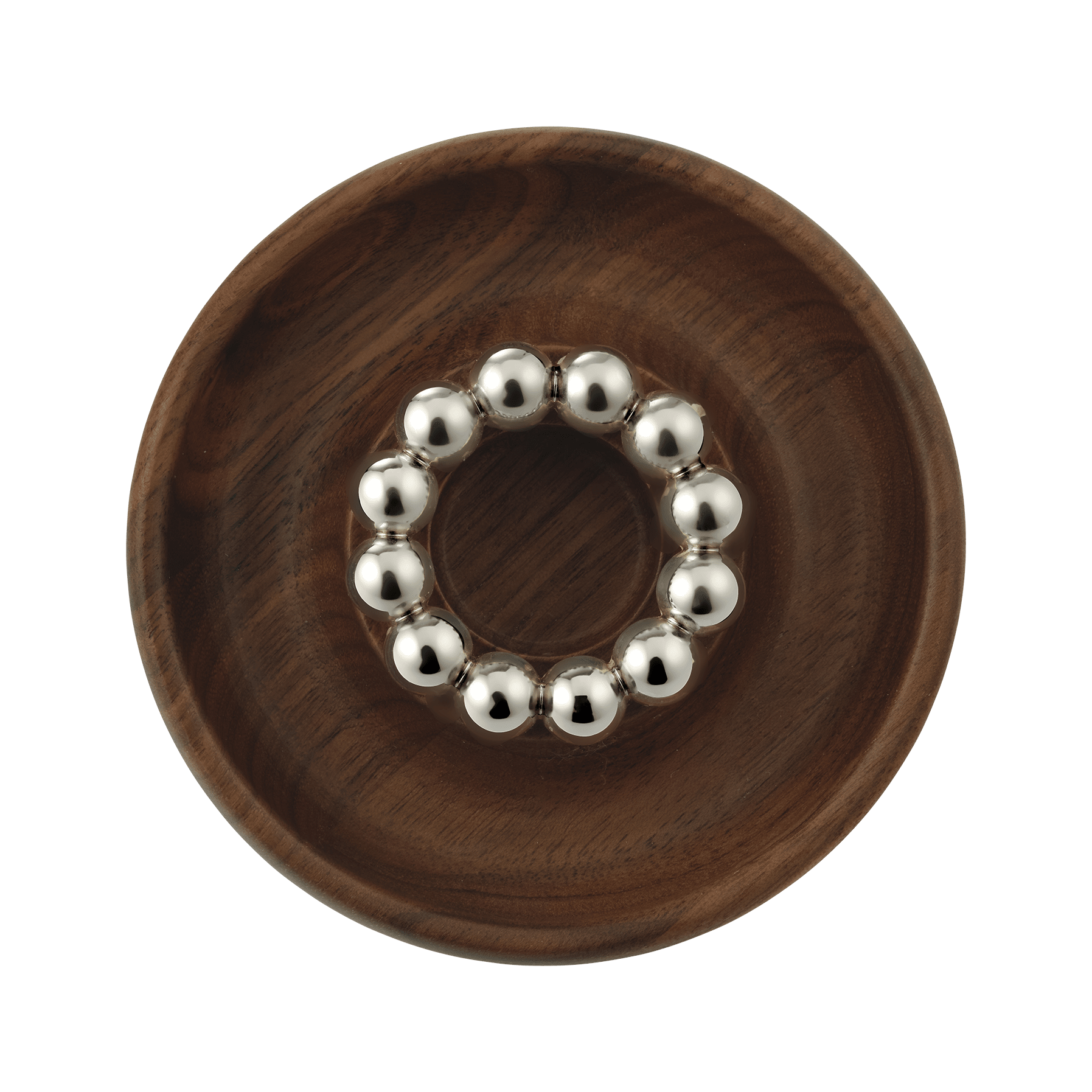 Christofle Perles Candle Holder