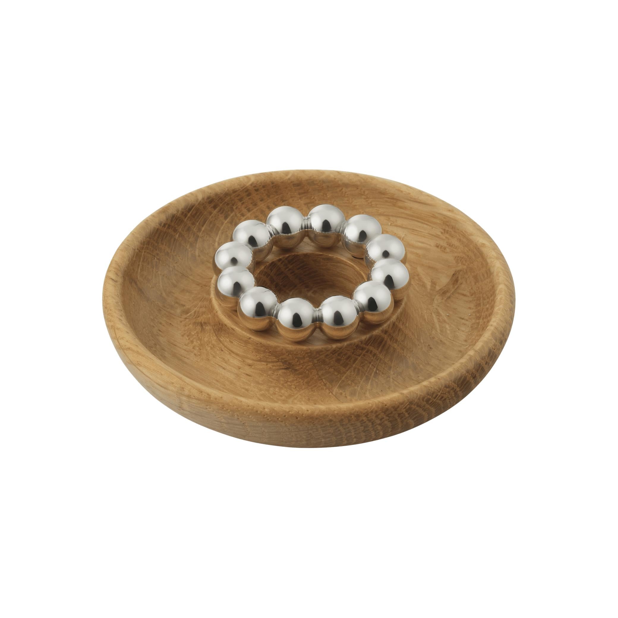 Christofle Perles Candle Holder