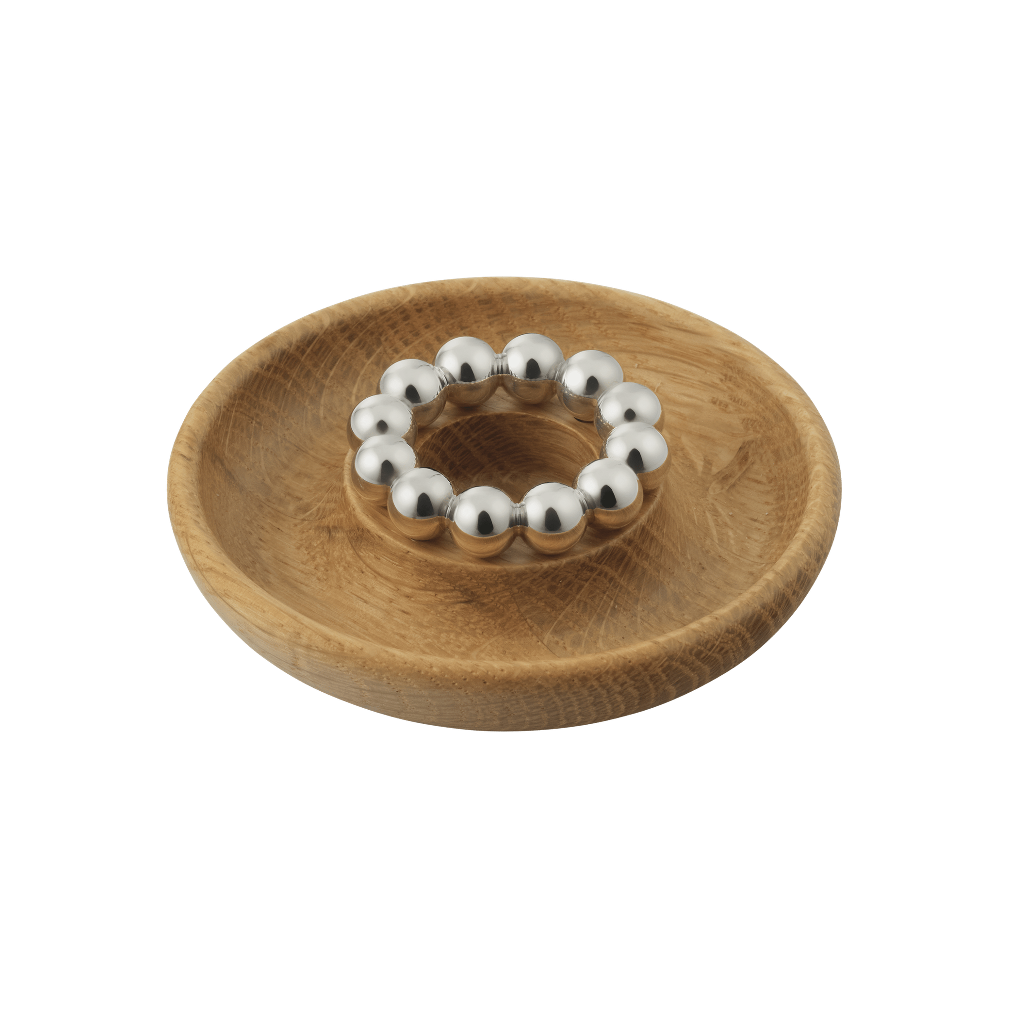 Christofle Perles Candle Holder