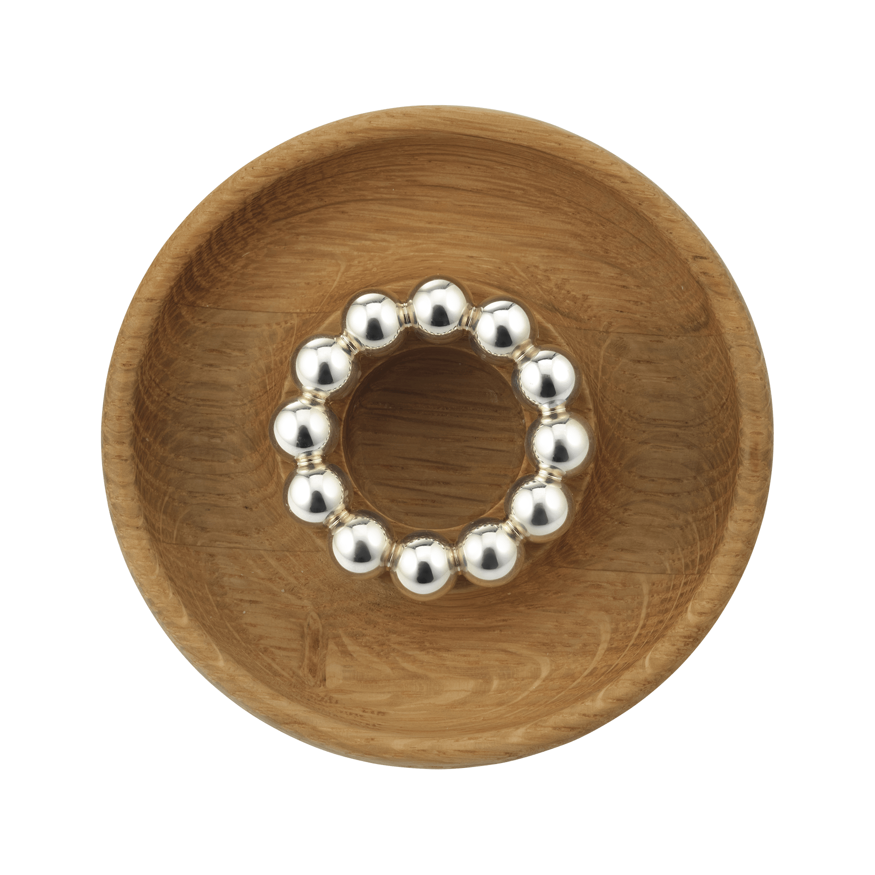 Christofle Perles Candle Holder