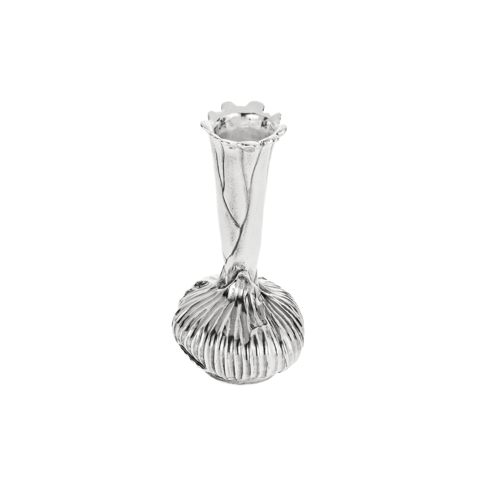 Christofle Les Collections Historiques Silver Plated Onion Vase