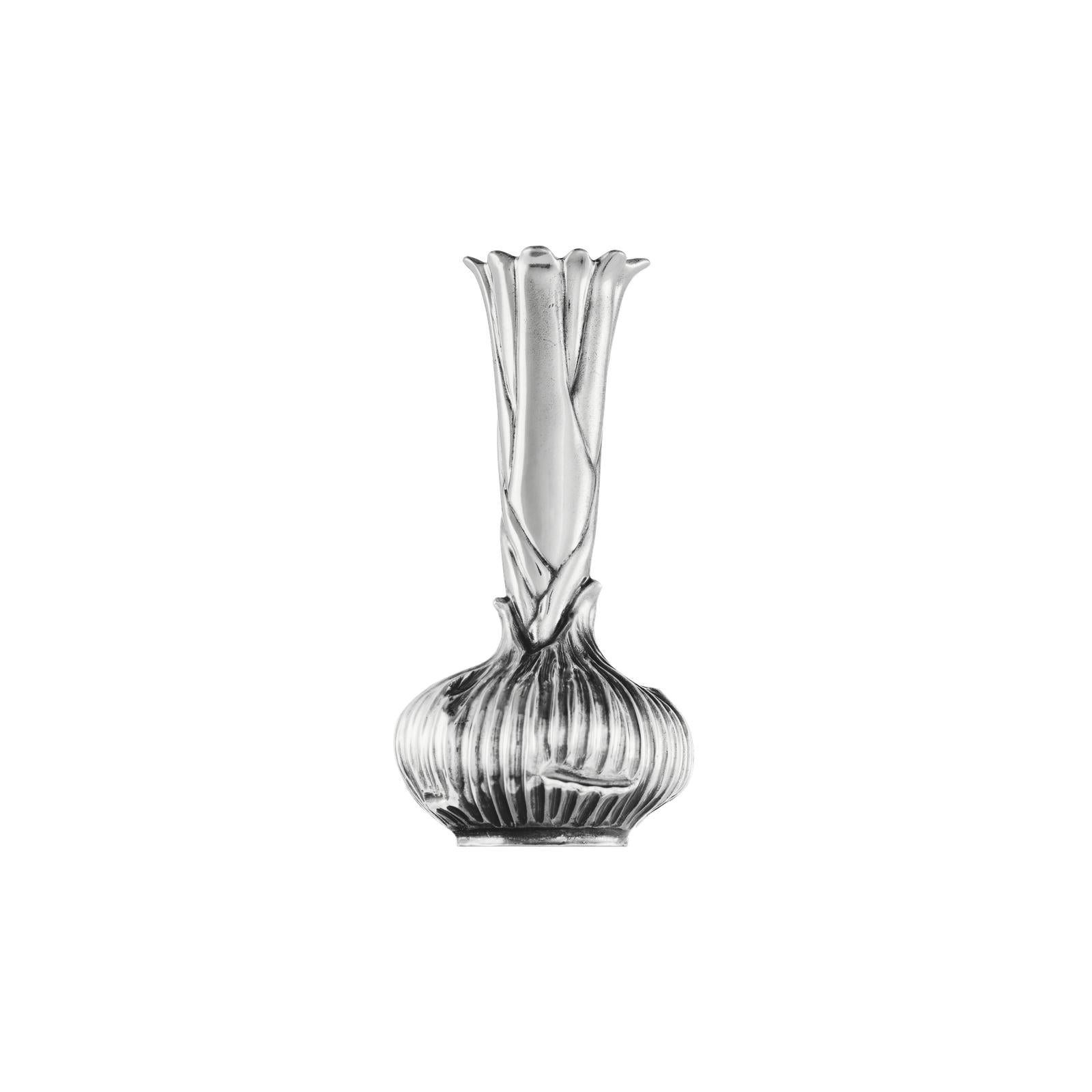 Christofle Les Collections Historiques Silver Plated Onion Vase