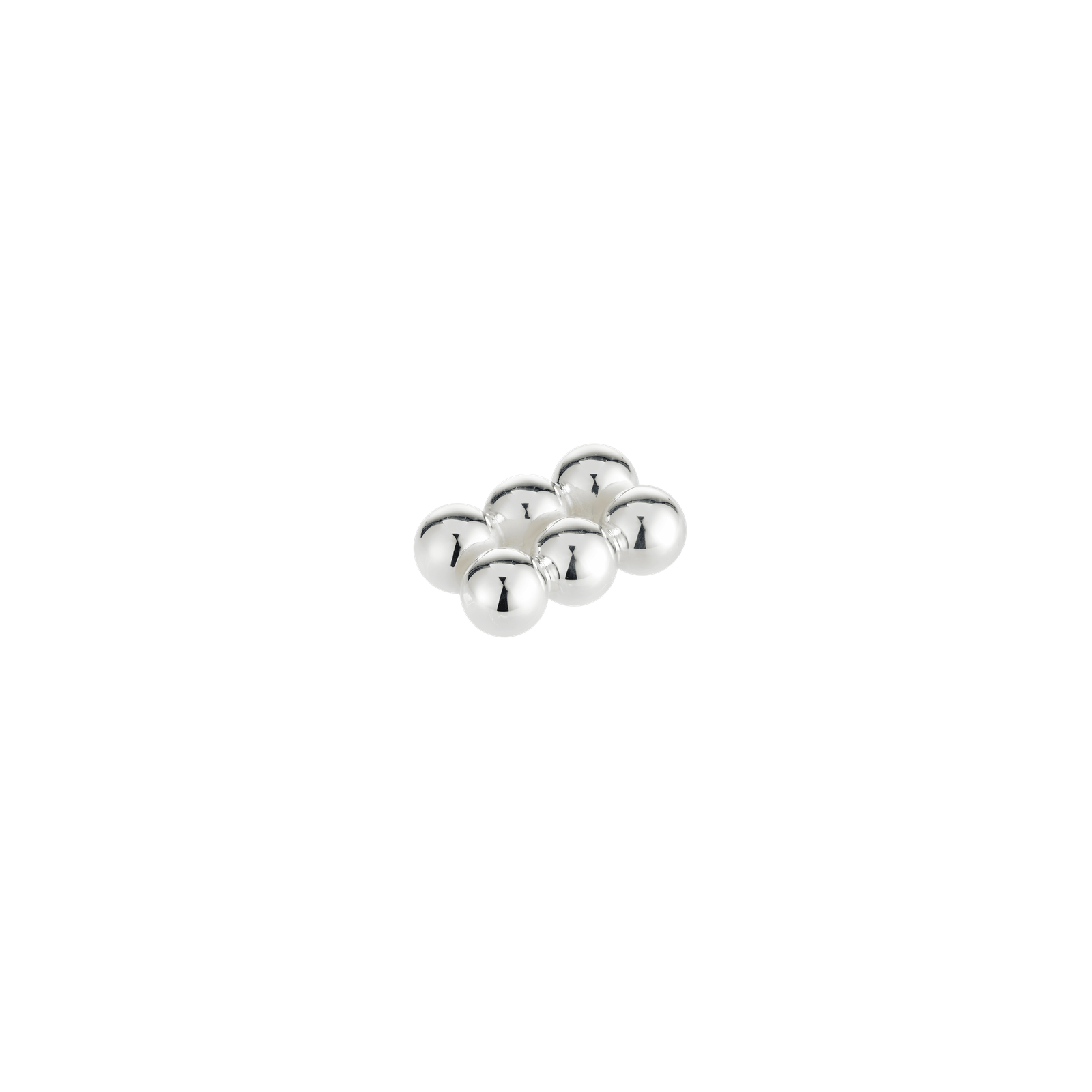 Christofle Perles Silver Plated Place Card Holders -Set of 2