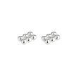 Christofle Perles Silver Plated Place Card Holders -Set of 2
