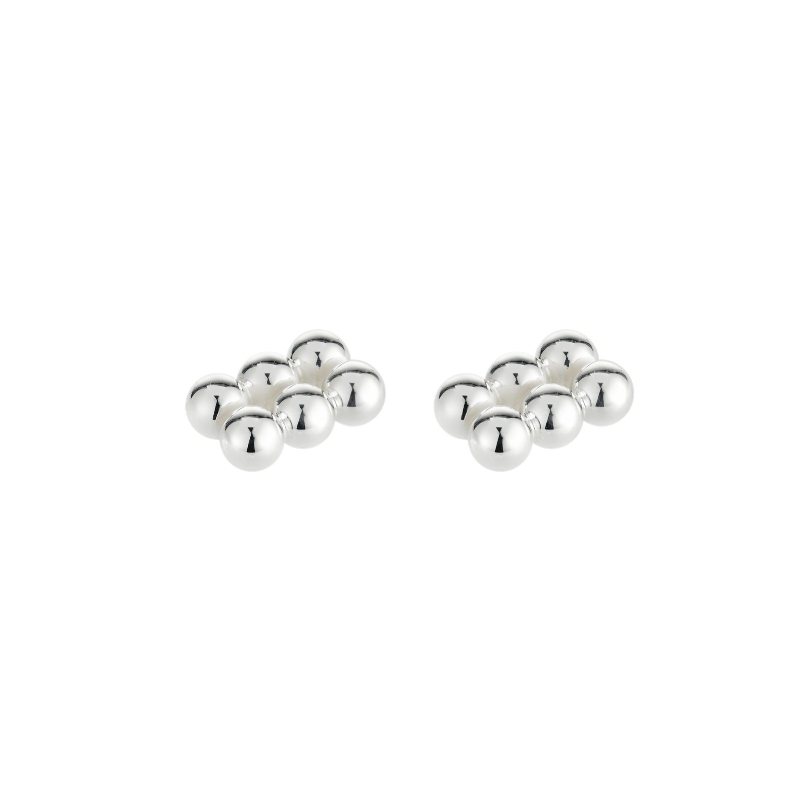 Christofle Perles Silver Plated Place Card Holders -Set of 2