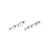 Christofle Perles Silver Plated Knife Rests -Set of 2
