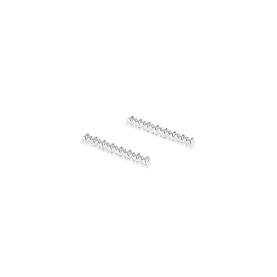 Christofle Malmaison Silver Plated 2 Knife Rests Palmettes