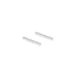 Christofle Malmaison Silver Plated 2 Knife Rests Palmettes