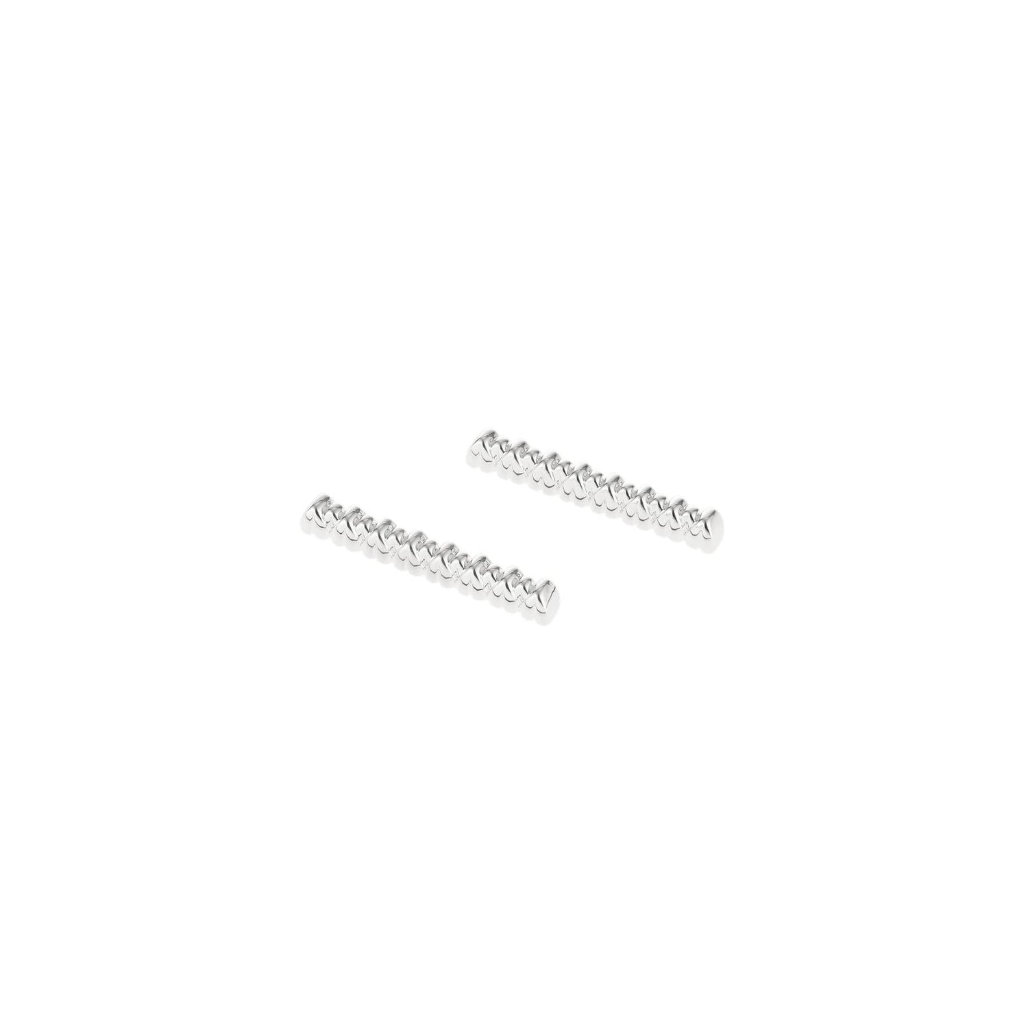 Christofle Malmaison Silver Plated 2 Knife Rests Palmettes