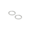 Christofle Perles Silver Plated Napkin Rings -Set of 2