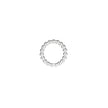 Christofle Perles Silver Plated Napkin Rings -Set of 2