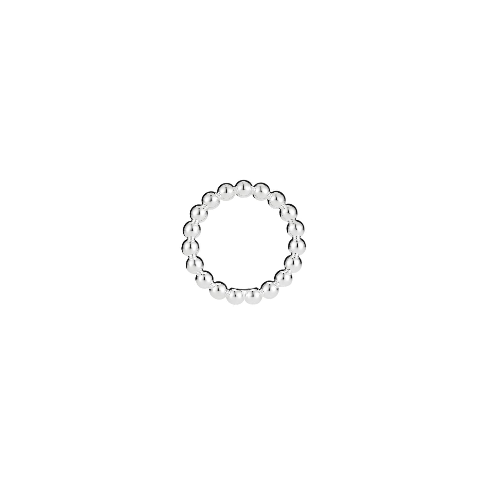 Christofle Perles Silver Plated Napkin Rings -Set of 2