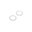 Christofle Malmaison Silver Plated 2 Napkin Rings Palmettes