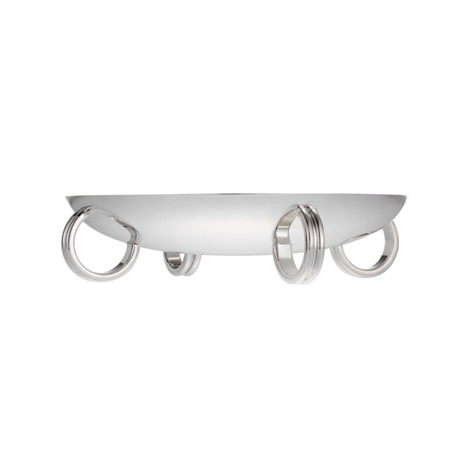 Christofle Les Collections Historiques Silver Plated Four-Ring Centrepiece 29,5 Cm Fjerdingstad