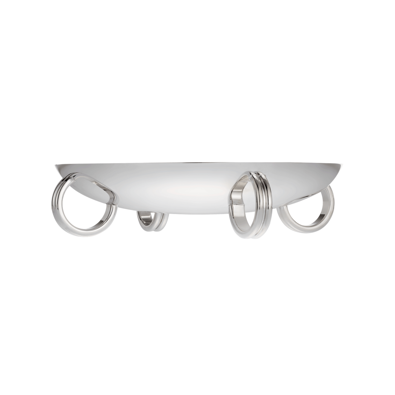 Christofle Les Collections Historiques Silver Plated Four-Ring Centrepiece 29,5 Cm Fjerdingstad