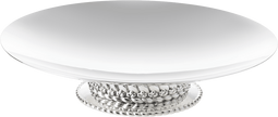 Christofle Babylone Silver-Plated Candle Holder / Odorless