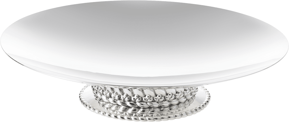 Christofle Babylone Silver-Plated Candle Holder / Odorless