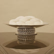 Christofle Babylone Silver-Plated Candle Holder / Odorless