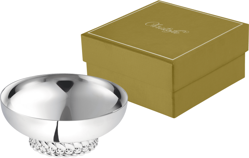 Christofle Babylone Silver Plated Bowl
