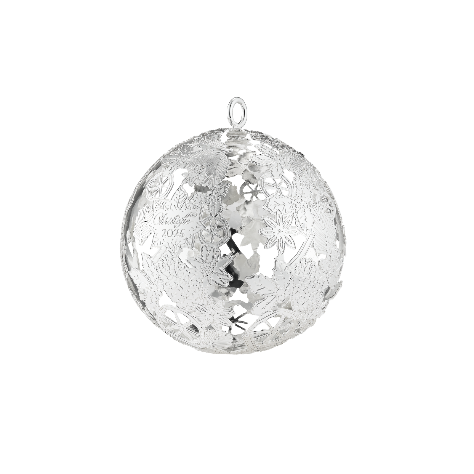 Christofle Bouquet Givré Christmas Ornament