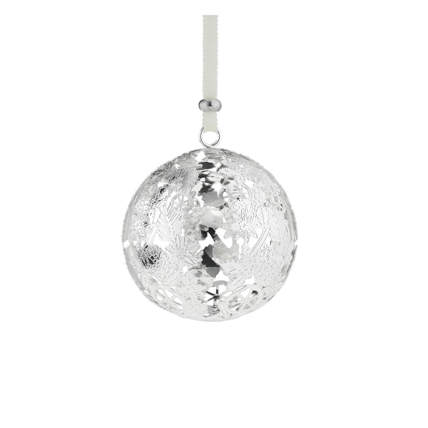 Christofle Bouquet Givré Christmas Ornament