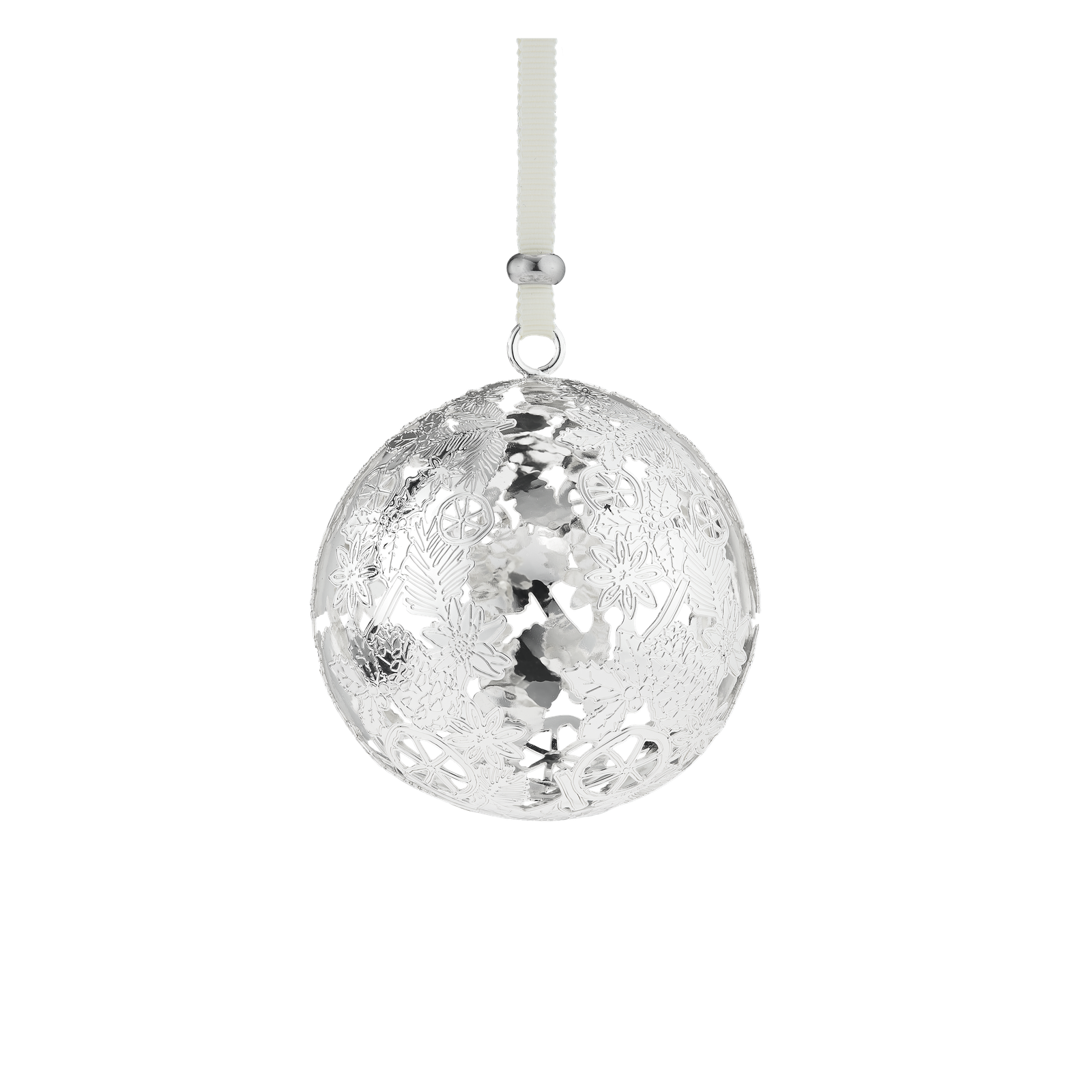 Christofle Bouquet Givré Christmas Ornament