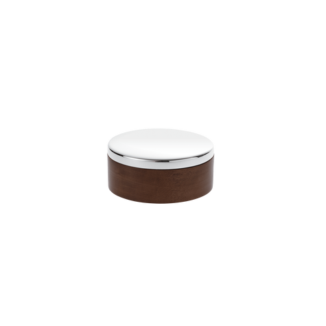 Christofle Uni Silver Plated Round Box 8 Cm