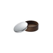 Christofle Uni Silver Plated Round Box 8 Cm