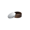 Christofle Uni Silver Plated Round Box 8 Cm