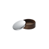 Christofle Uni Silver Plated Round Box 8 Cm