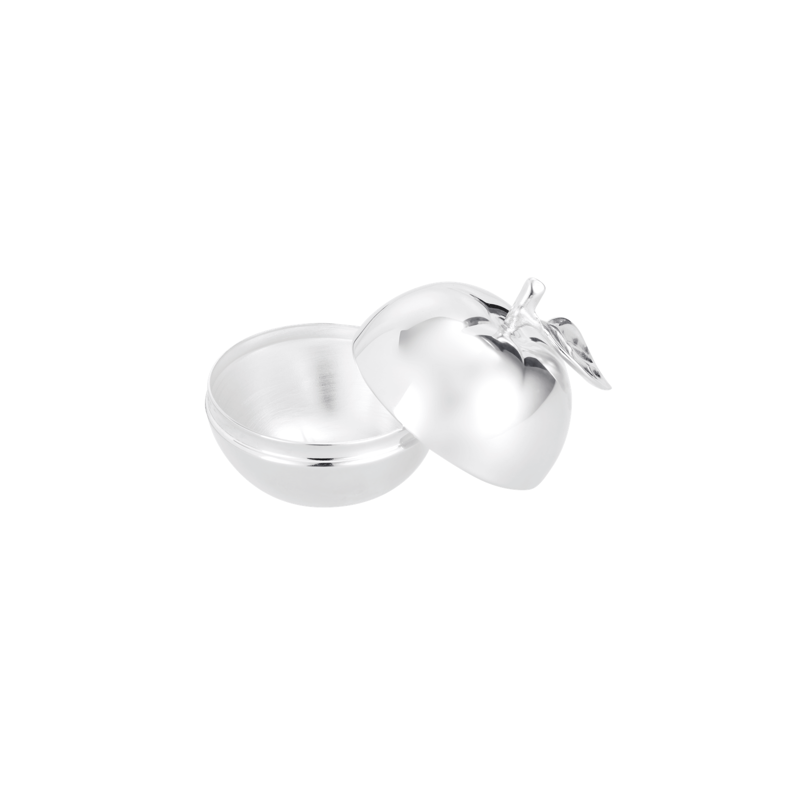 Christofle Bonbonnière Silver Plated Bonbonnière Apple