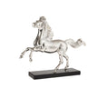 Christofle Sculpture Animalière Silver Plated Sculpture Horse Cny